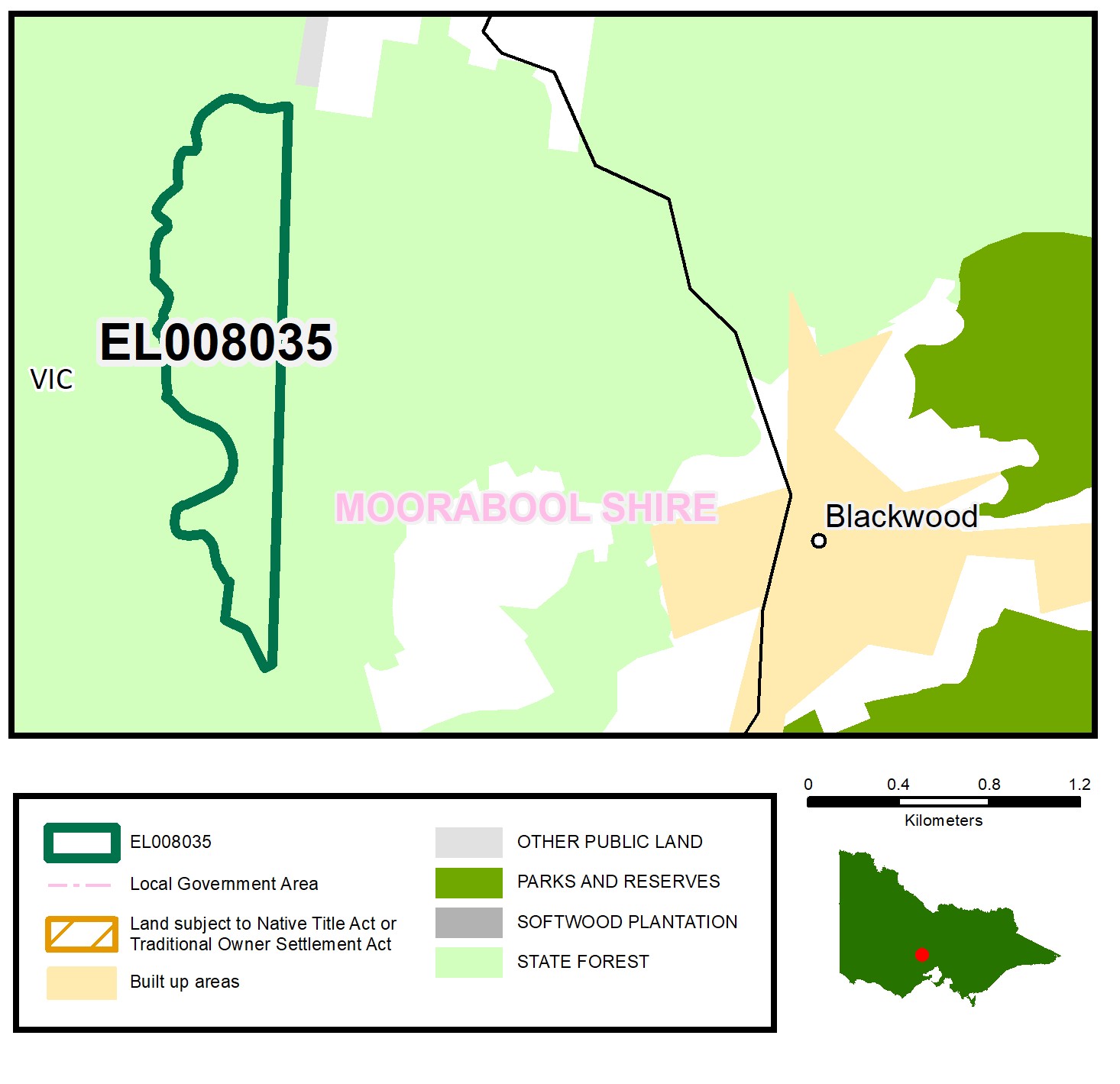 Map of EL008035. Click on map to view a larger version.