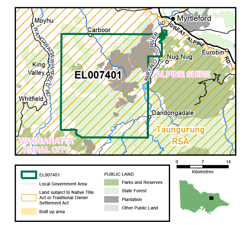 Map of EL007401. Click on map to view a larger version.