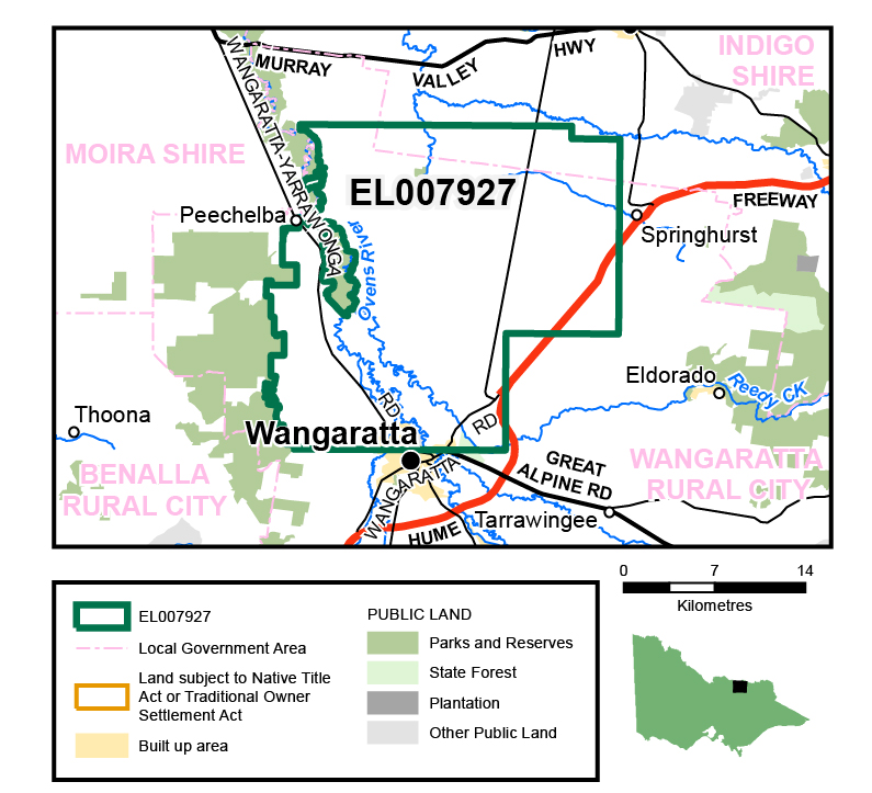 Map of EL007927. Click on map to view a larger version.