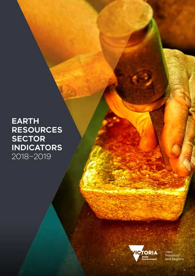 Cover of the Earth Resources Sector Indicators 2018-2019 report