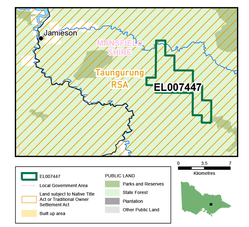 Map of EL007447. Click on map to view a larger version.