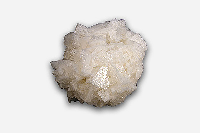 A ball of salt crystals.