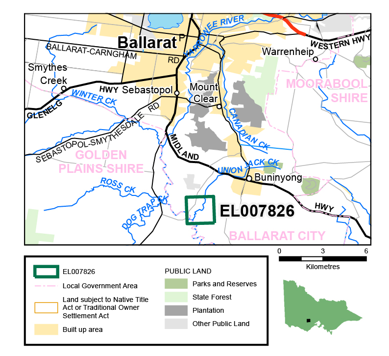 Map of EL007826. Click on map to view a larger version.